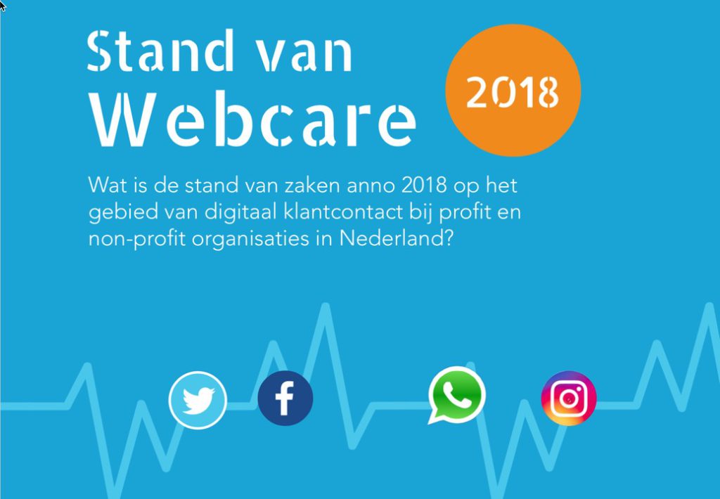 Stand van Webcare 2018 - Onderzoek digitaal klantcontact