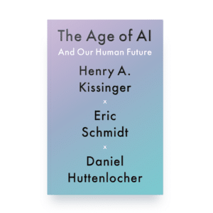 cover boek The Age of AI Kissenger & co