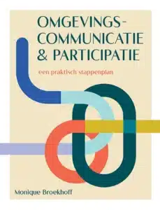 Cover boek omgevingscommunicatie en participatie Monique Broekhoff